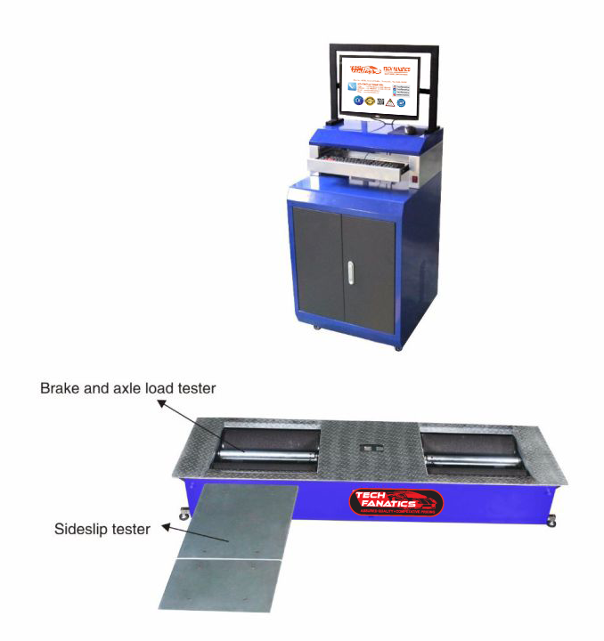 Commercial Vehicle Equipments VEHICLE TEST LANE MACHINE (TF-5800)